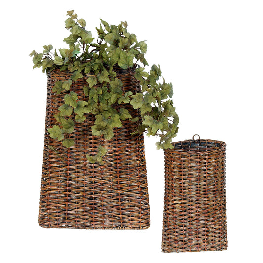 Rattan Wall Baskets