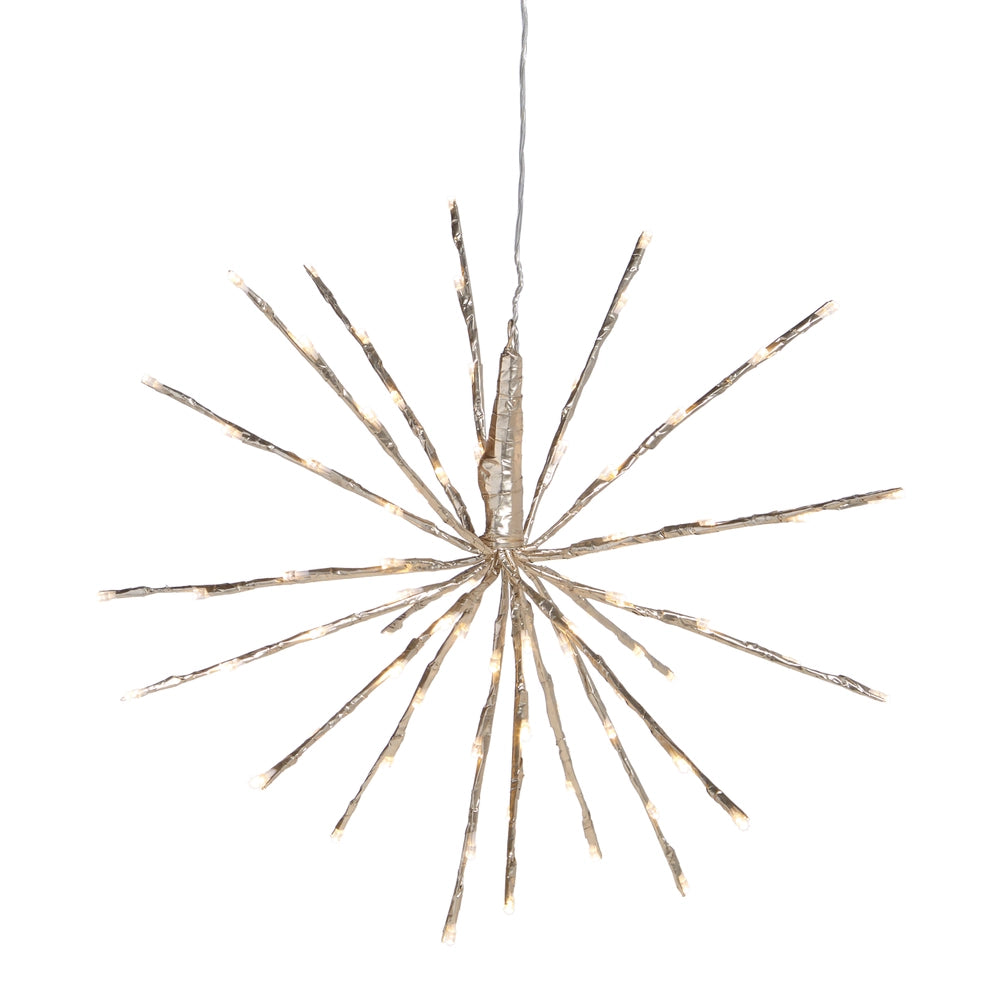 18" Champagne Starburst Light