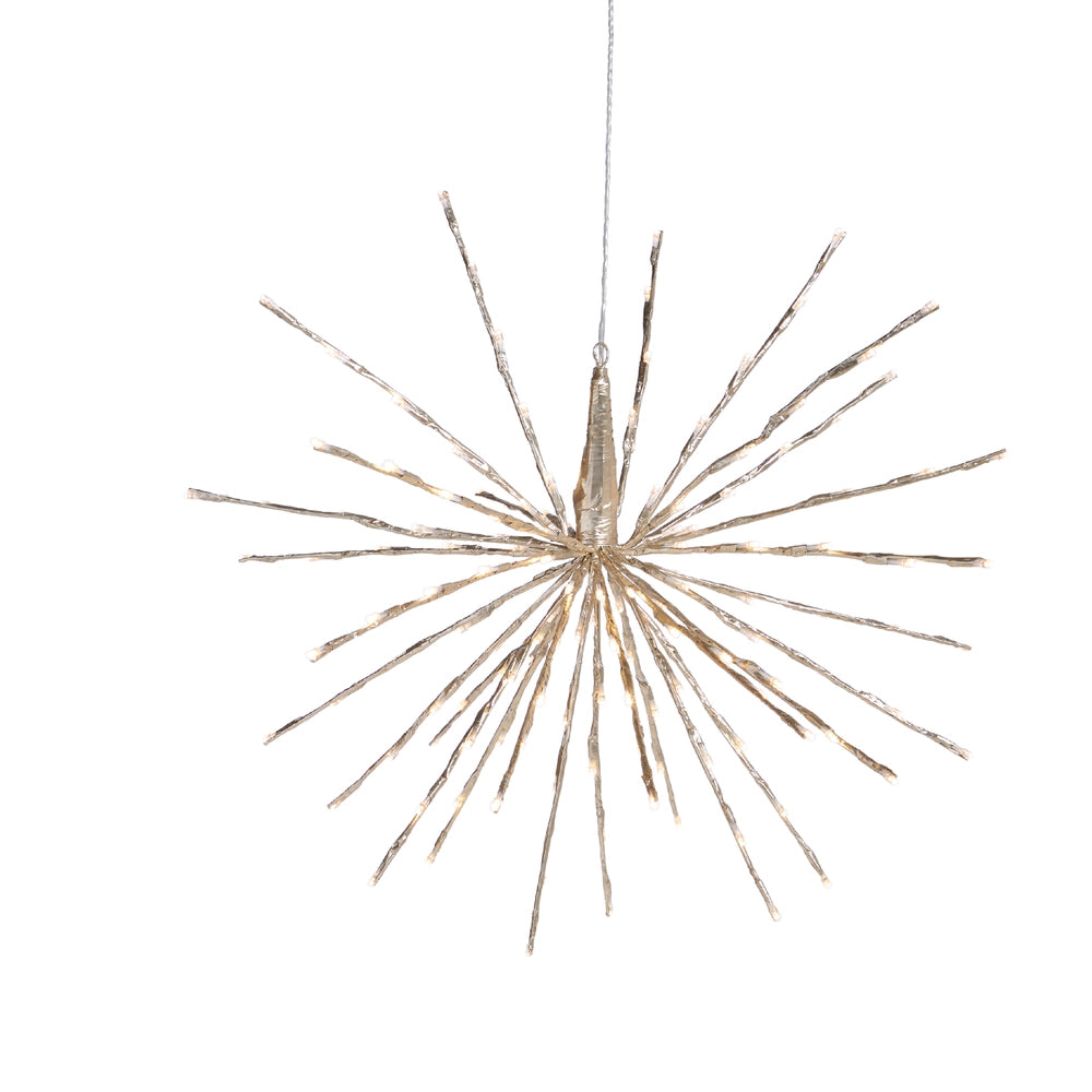23" Champagne Starburst Light