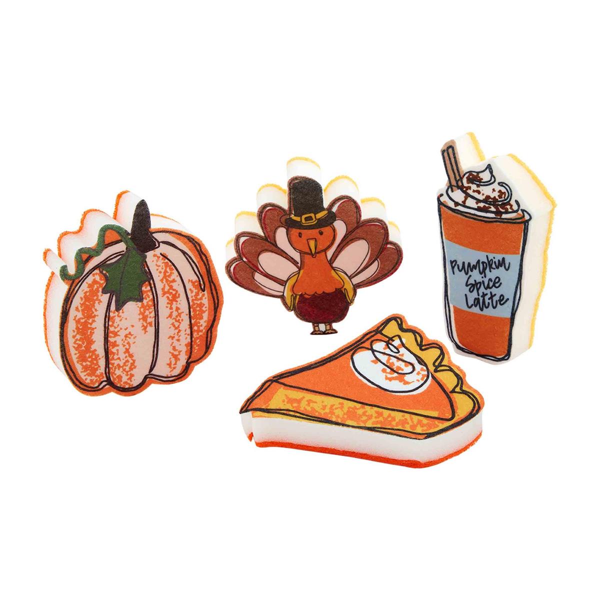 Fall Kitchen Sponges