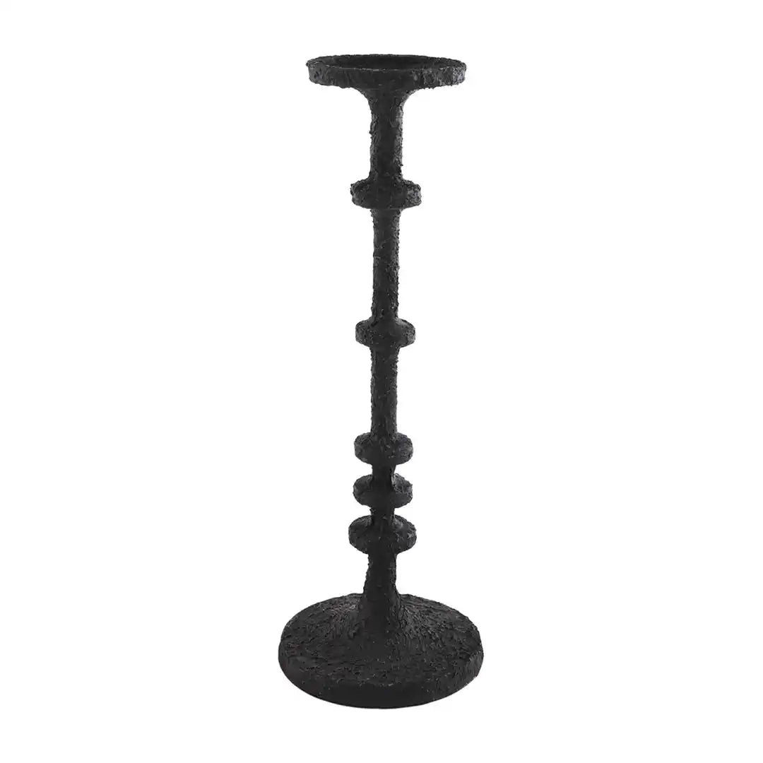 Black Metal Candlesticks