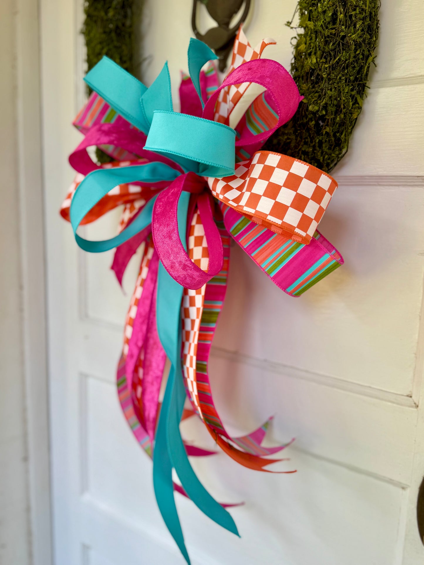Multi Striped Bow
