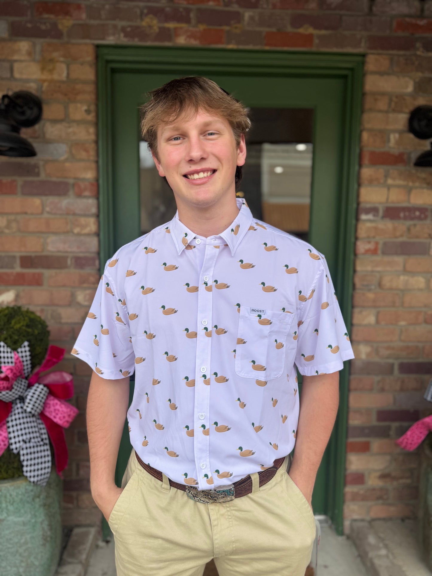 Roost Mallard Button Down