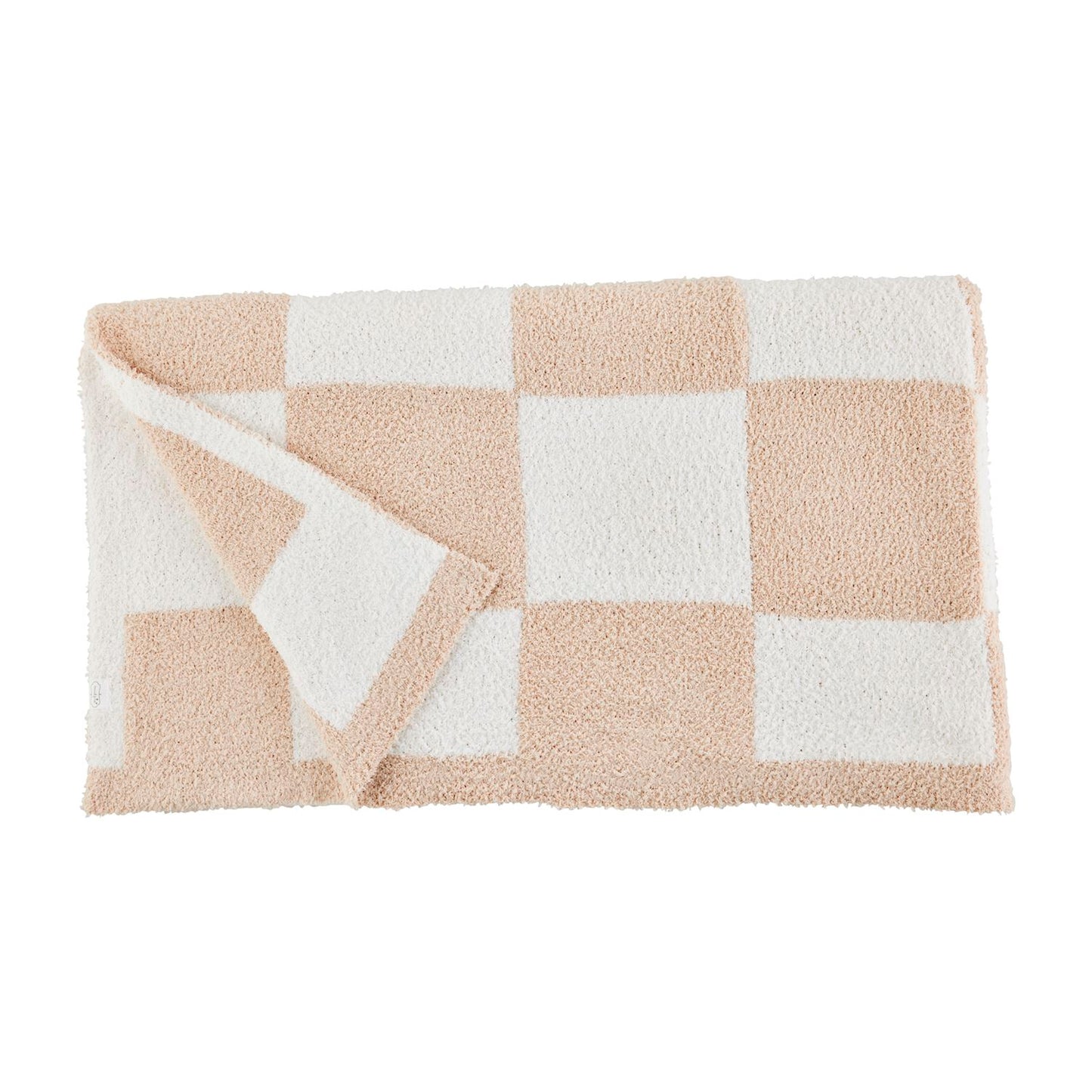 Checkered Chenille Blanket