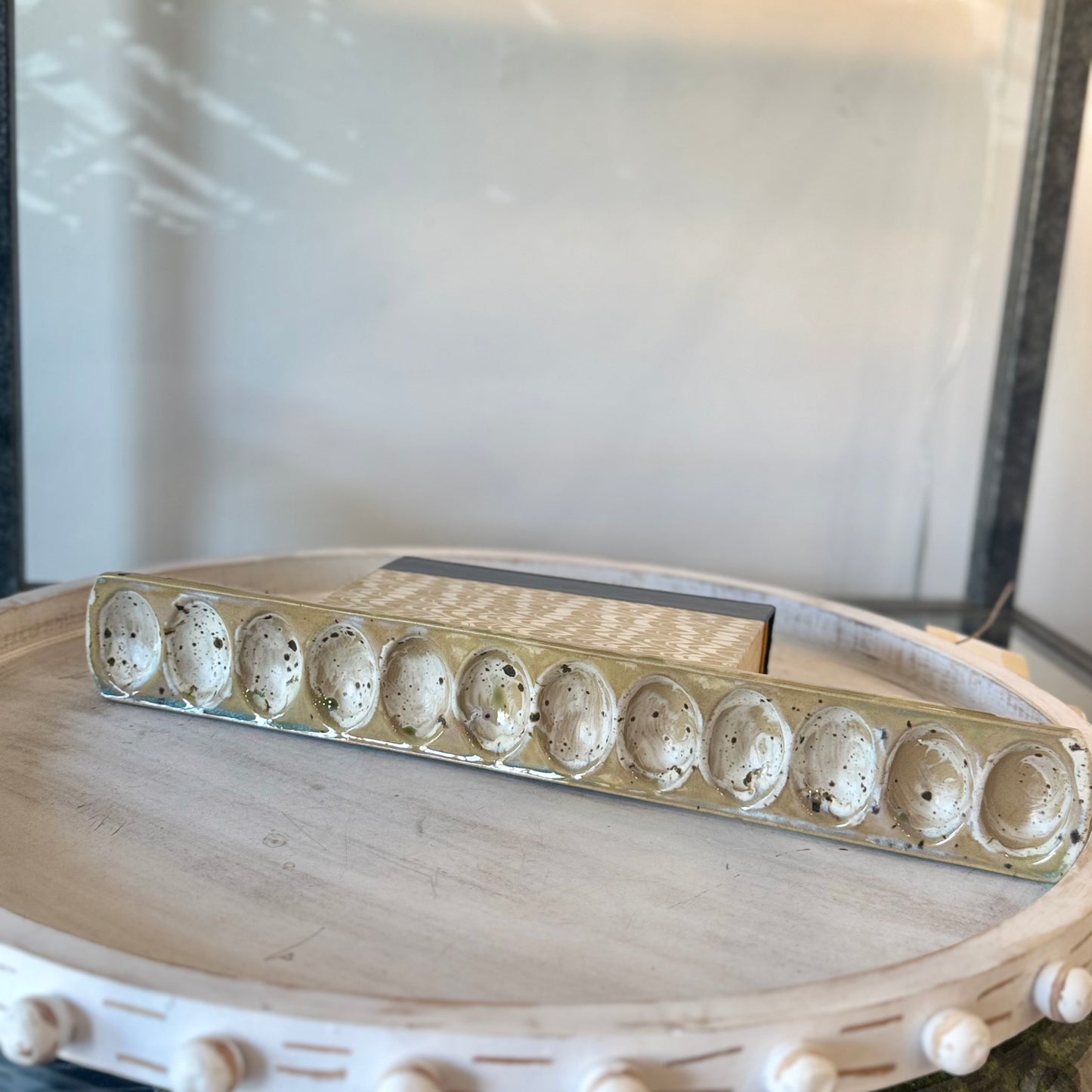 Pottery Egg Tray