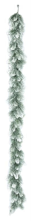 SNOW NOBLE PINE GARLAND, 6'