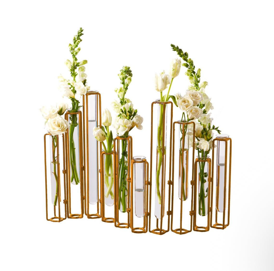 Lavoisier Set of 10 Hinged Flower Vase