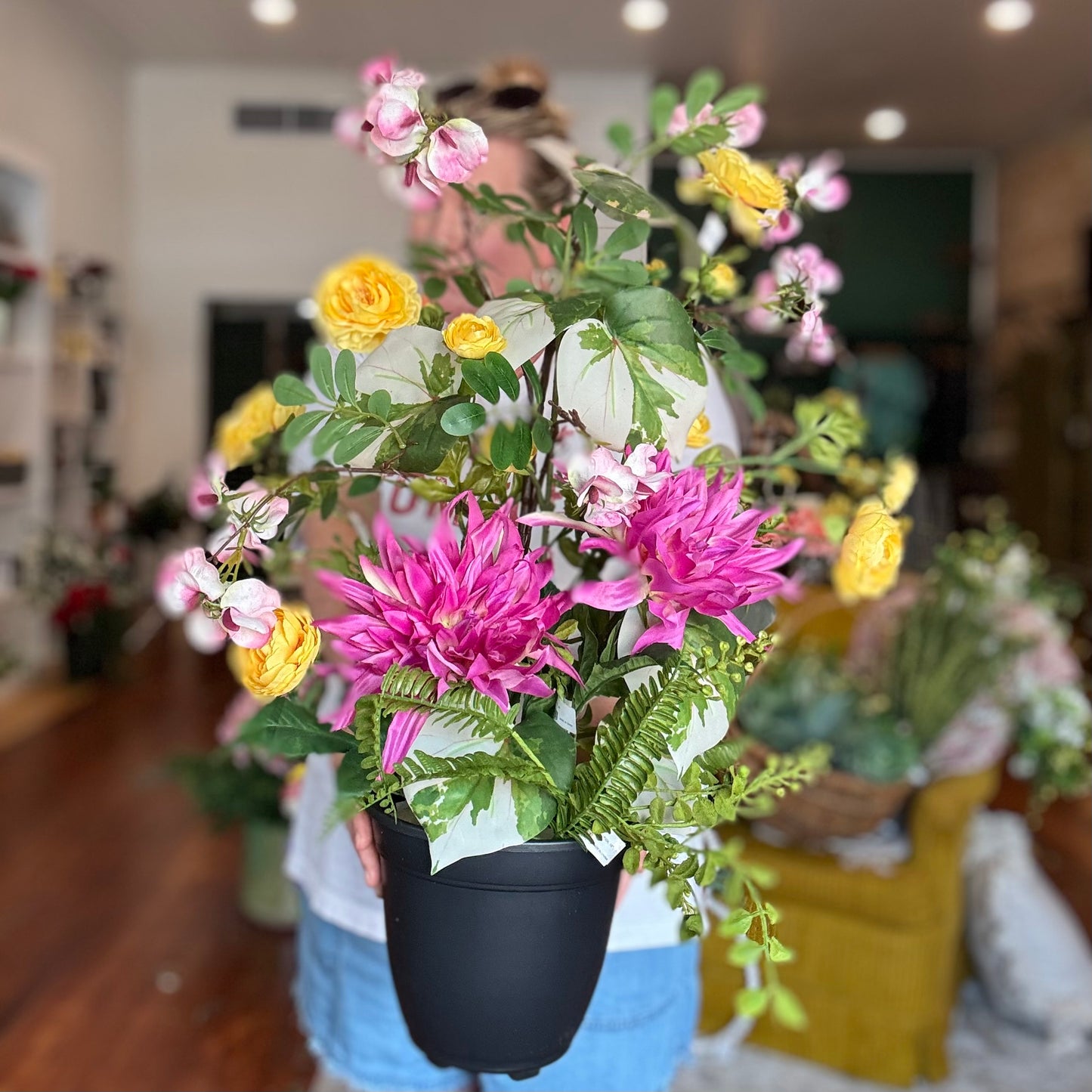 Color Me Pretty Porch Pot