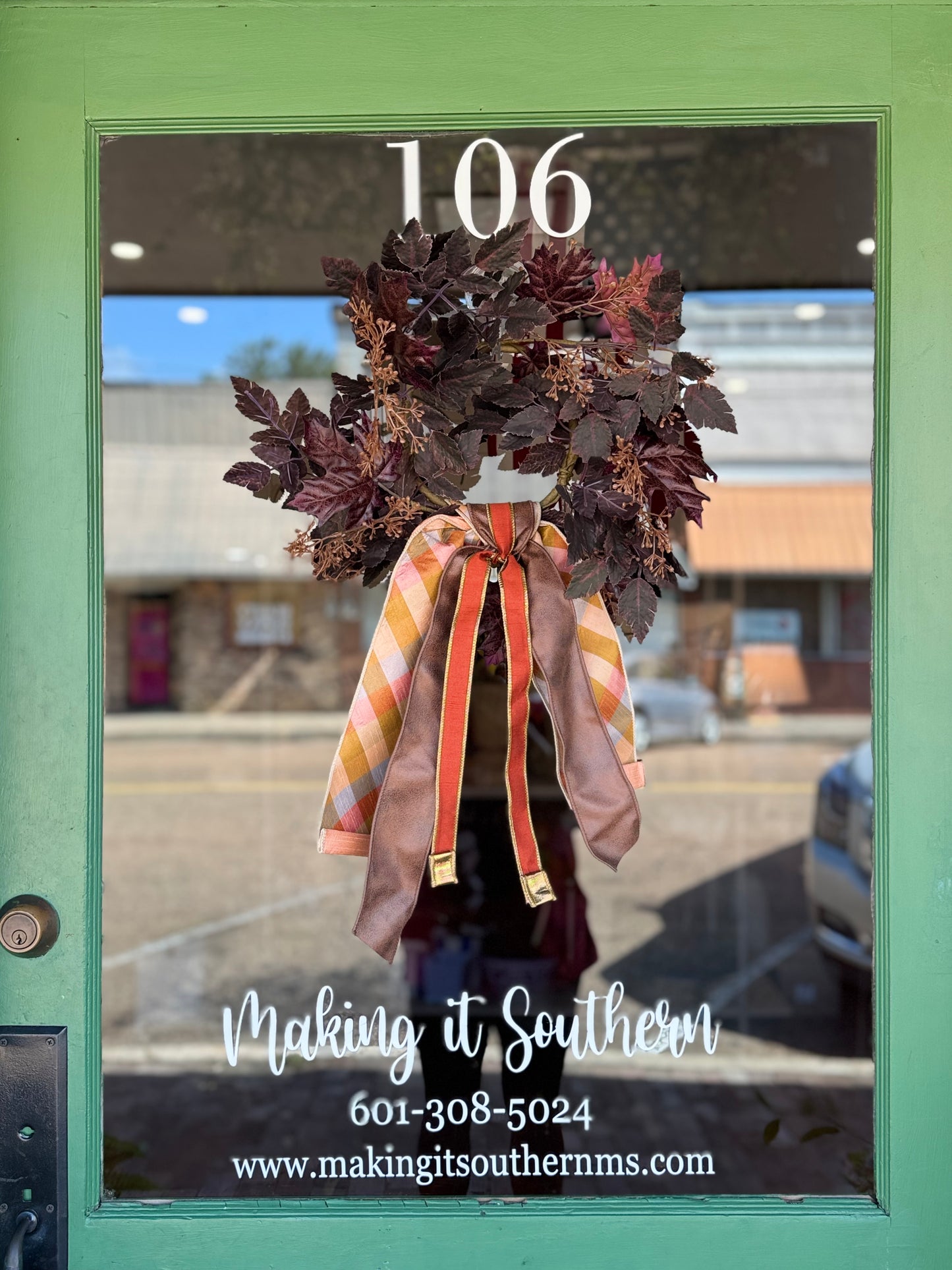 Mini Plaid Sash