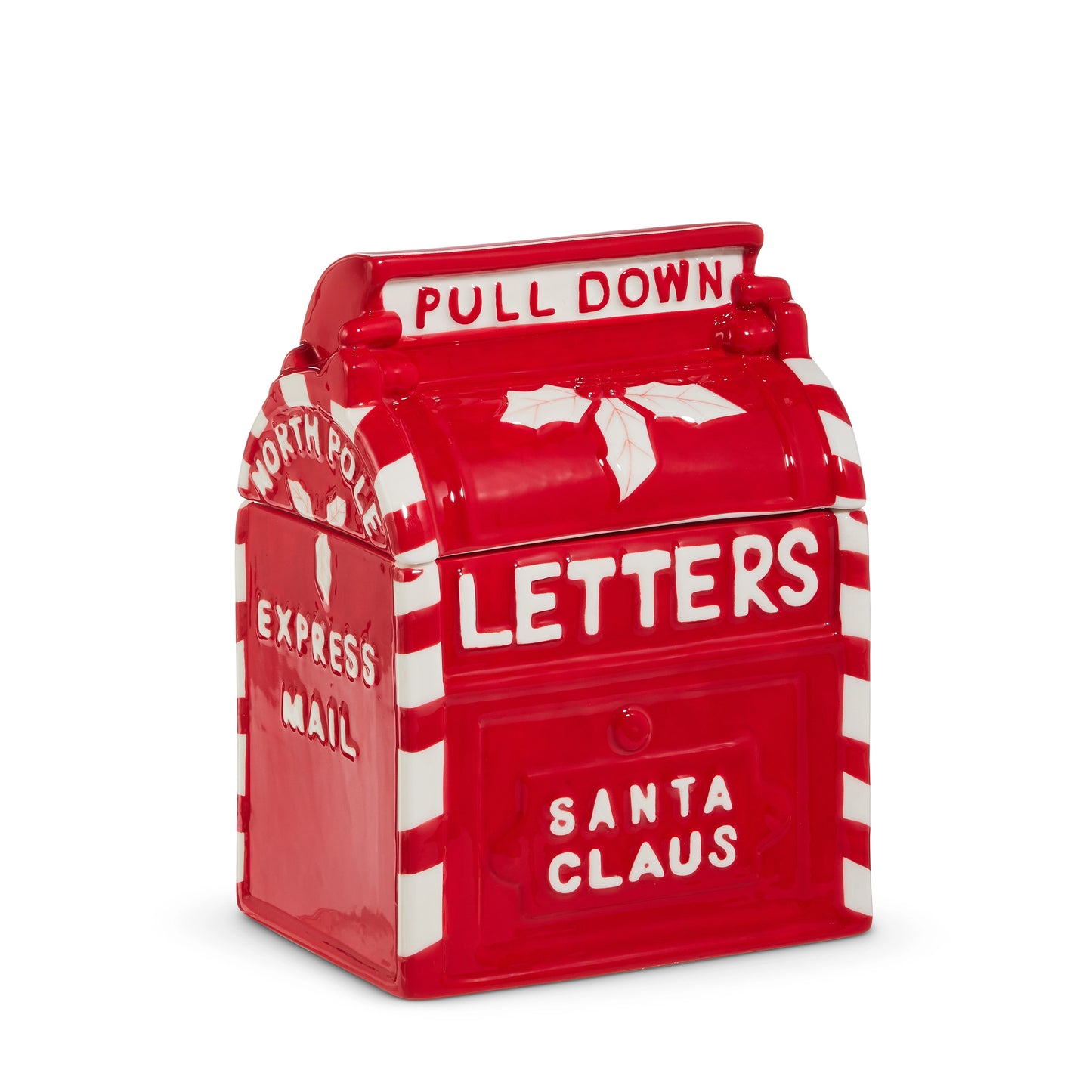 9.5" Santa's Mail Box Cookie Jar