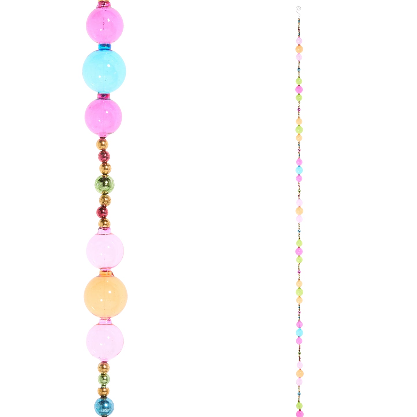 6' Multicolor Bead Garland