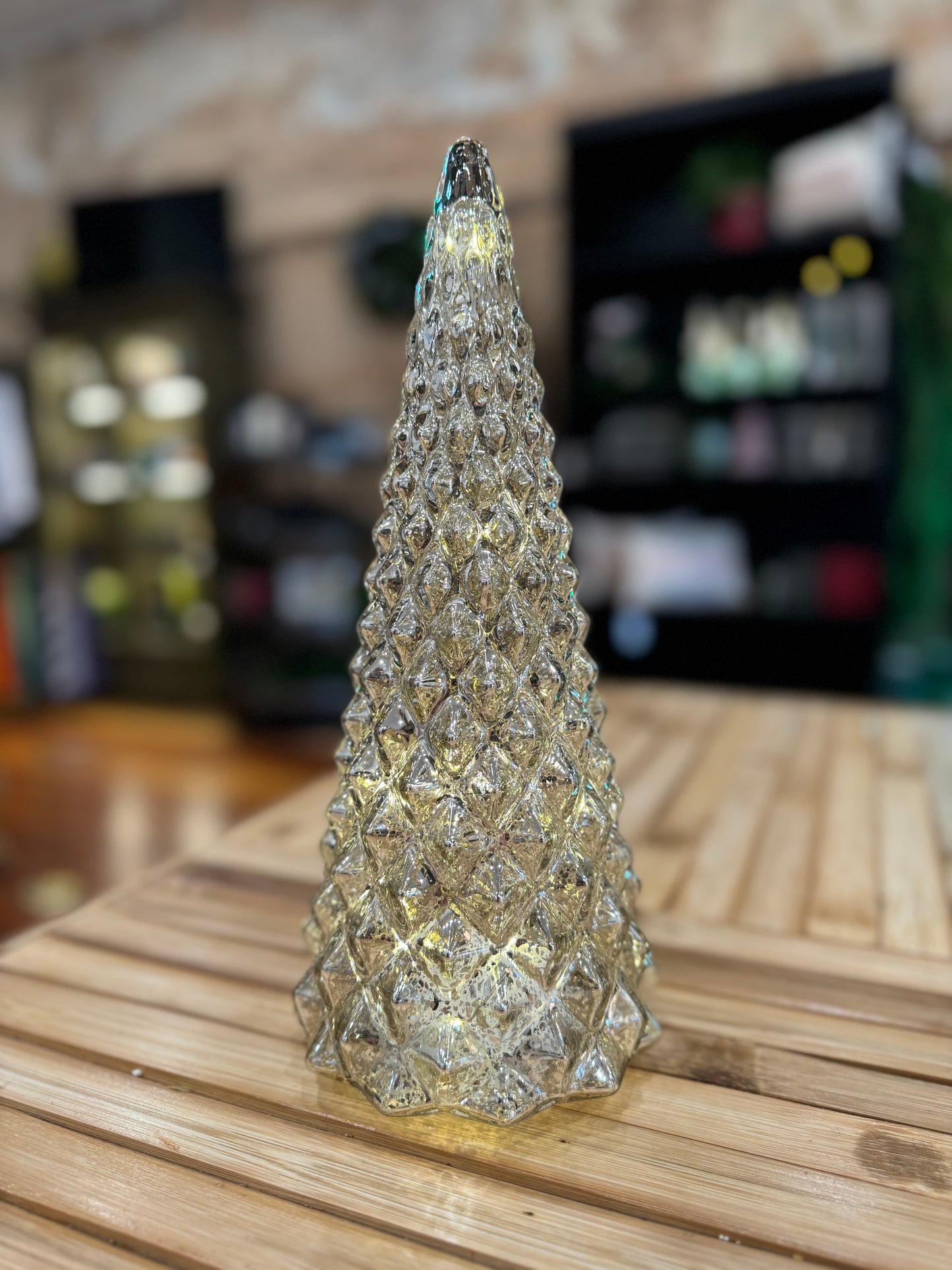 LED Mercury Glass Tree