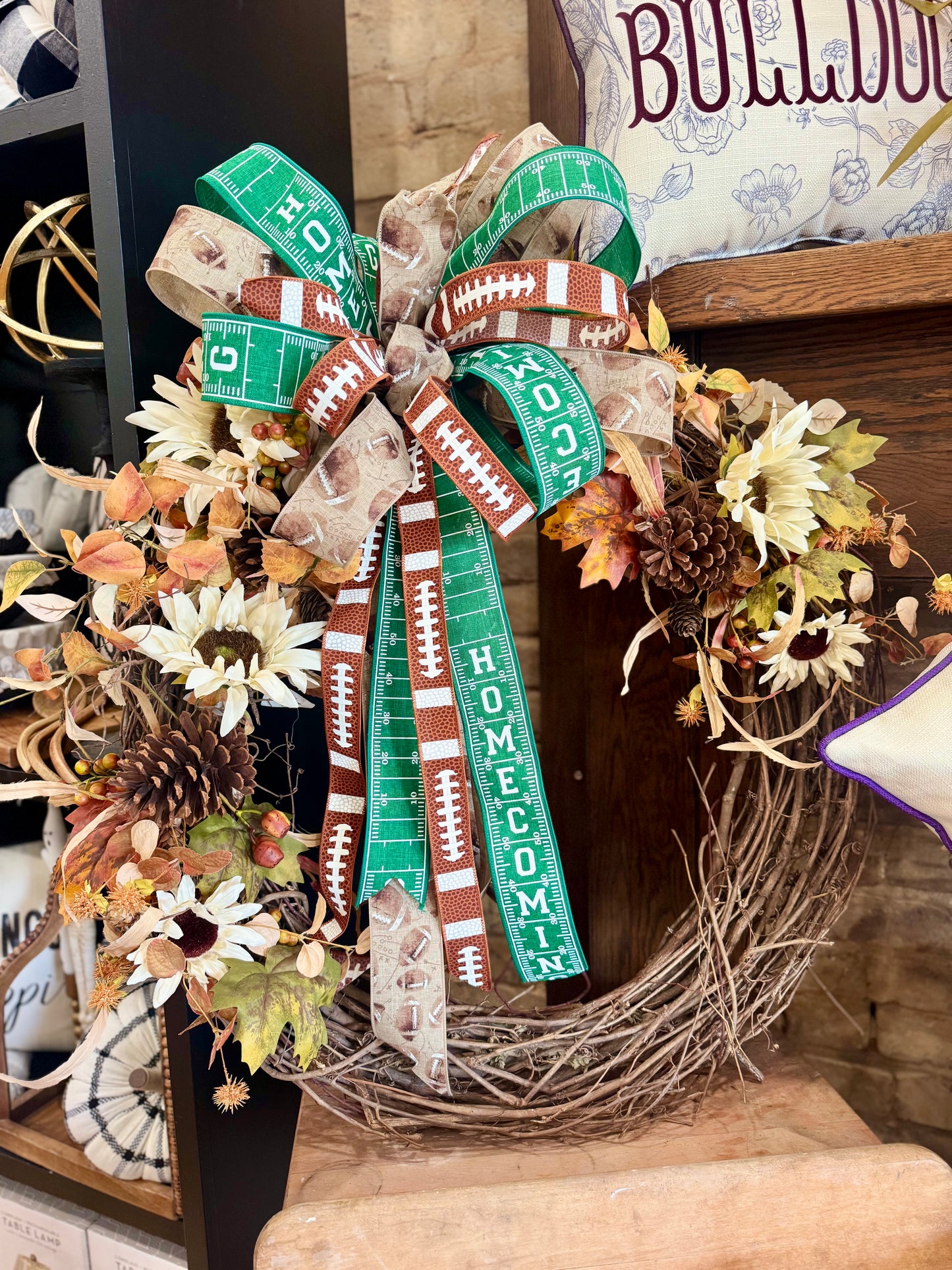 Fall Grapevine Wreath- LOCAL PICKUP ONLY
