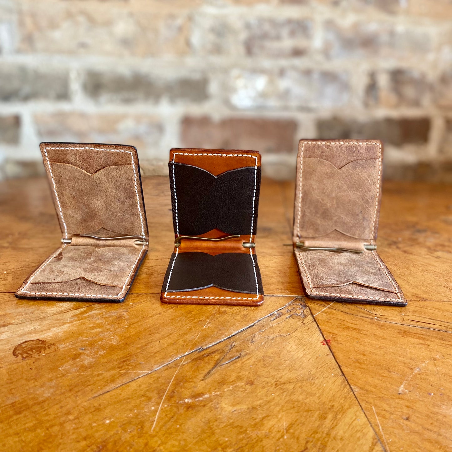 JCC Leather Money Clip