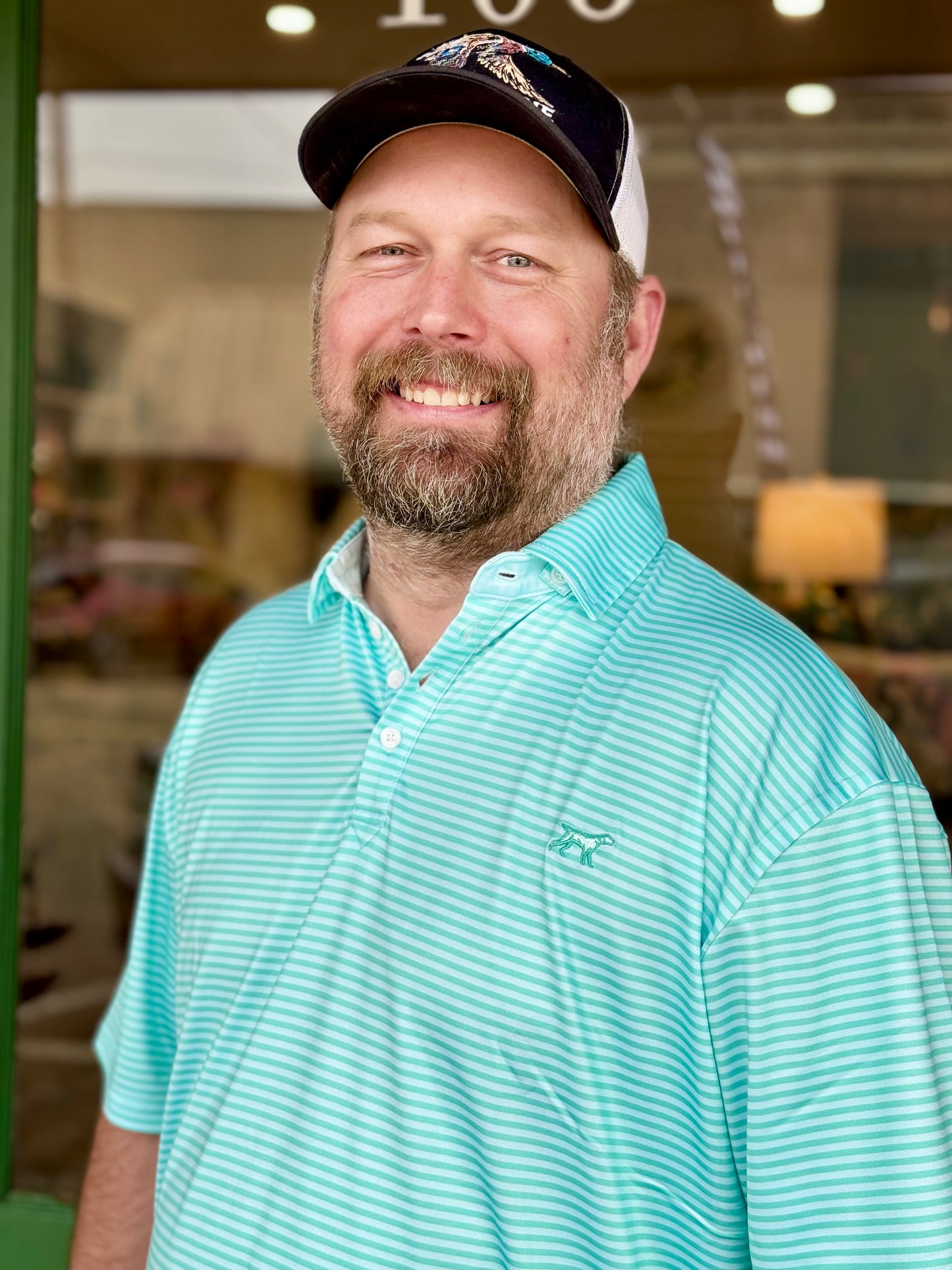 Signature Performance Polo- Seafoam