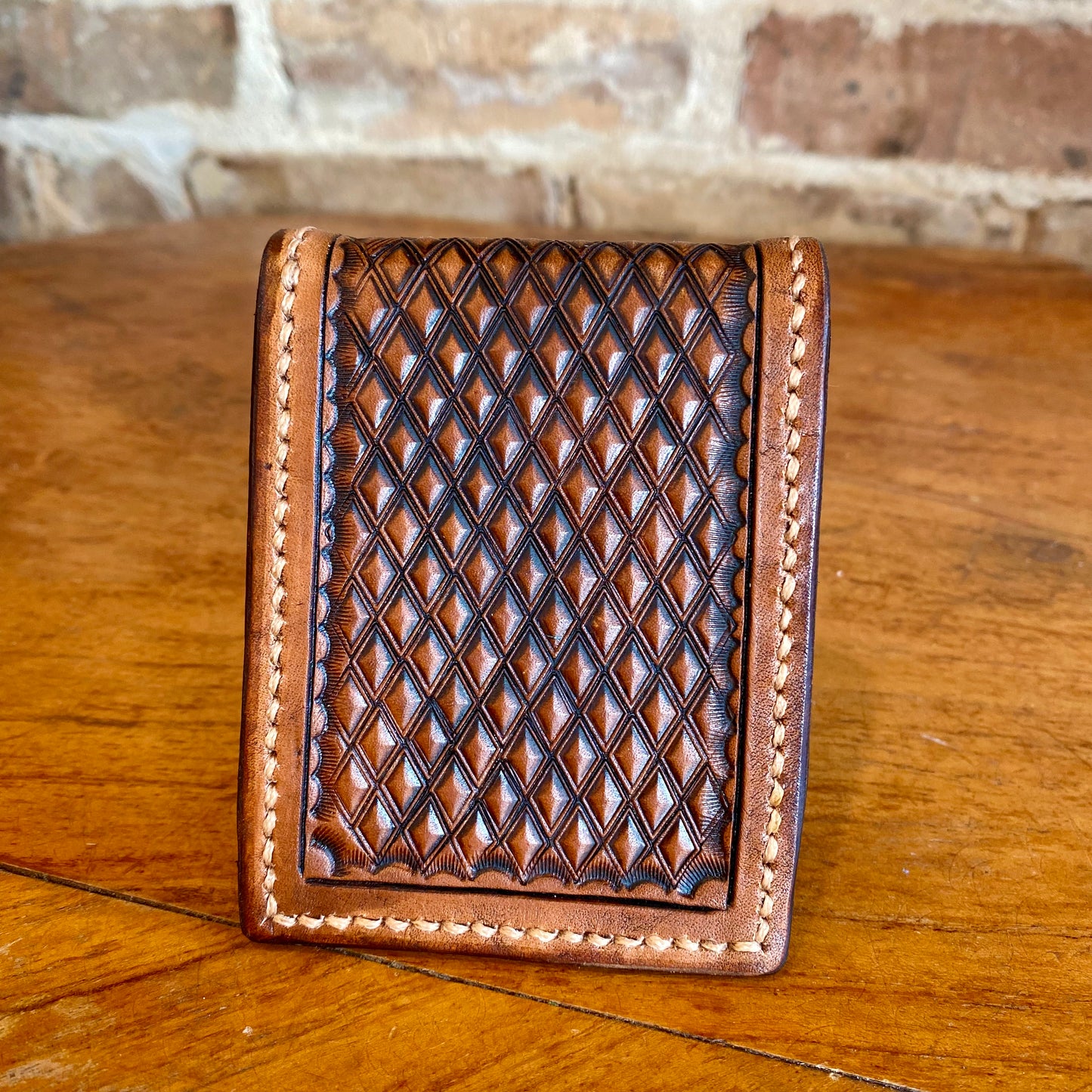 JCC Leather Money Clip