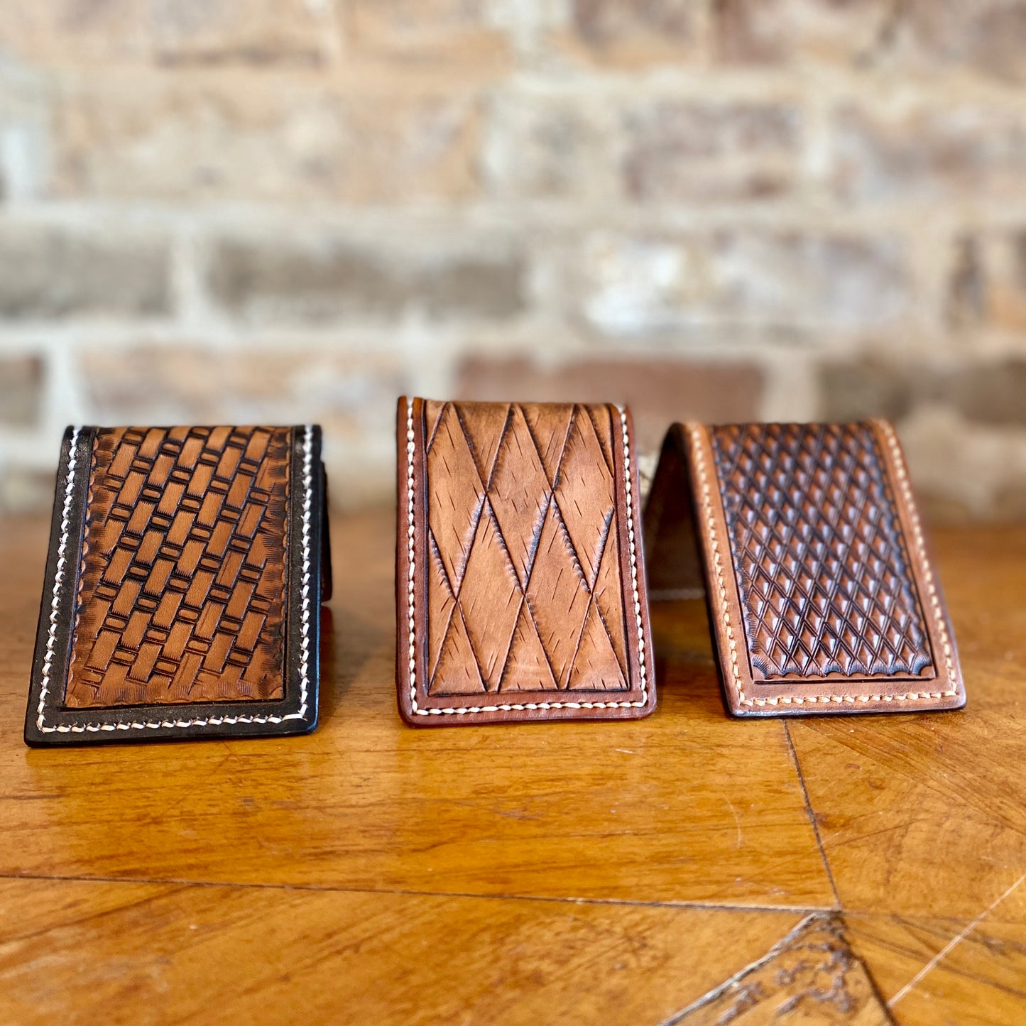 JCC Leather Money Clip