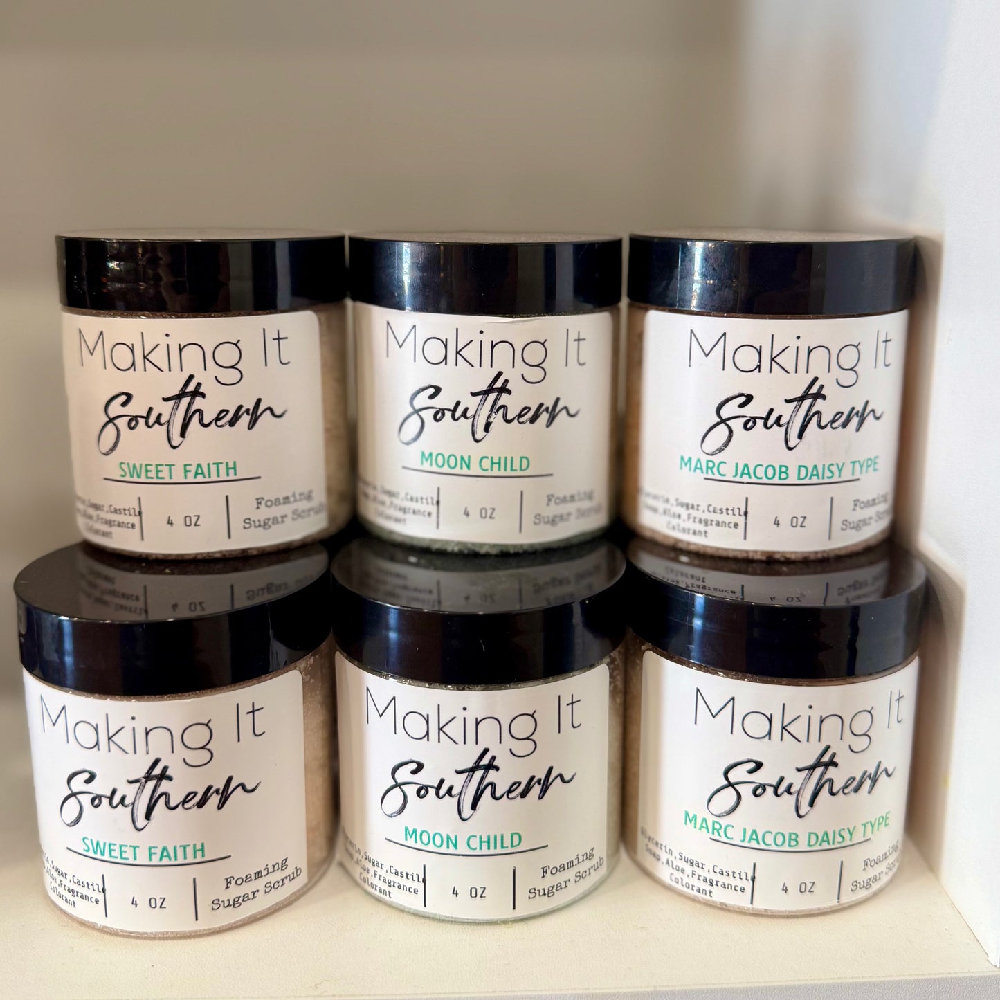 Mini Foaming Sugar Scrub