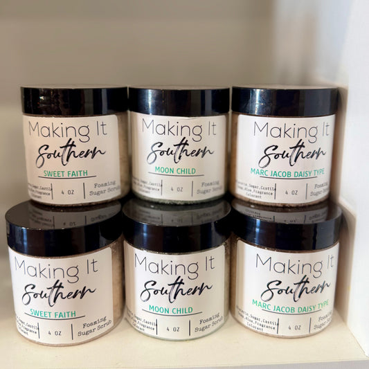 Mini Foaming Sugar Scrub