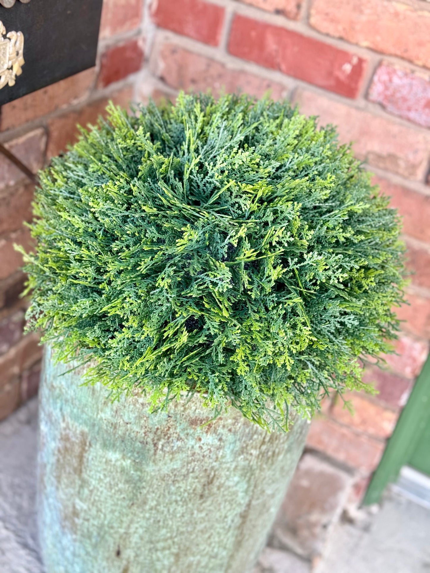 UV Treated Cypress Urn Topper