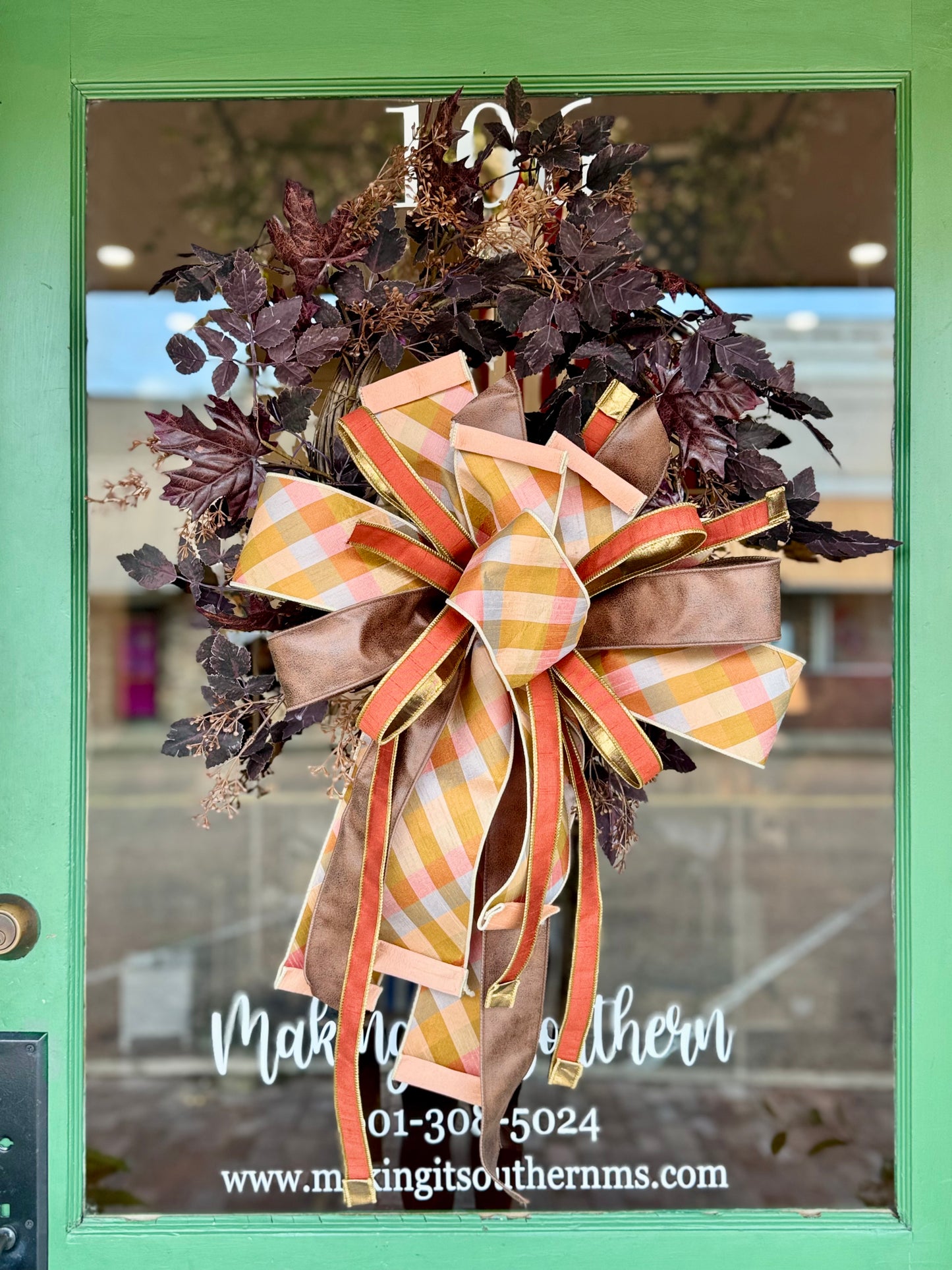 Plaid Bow