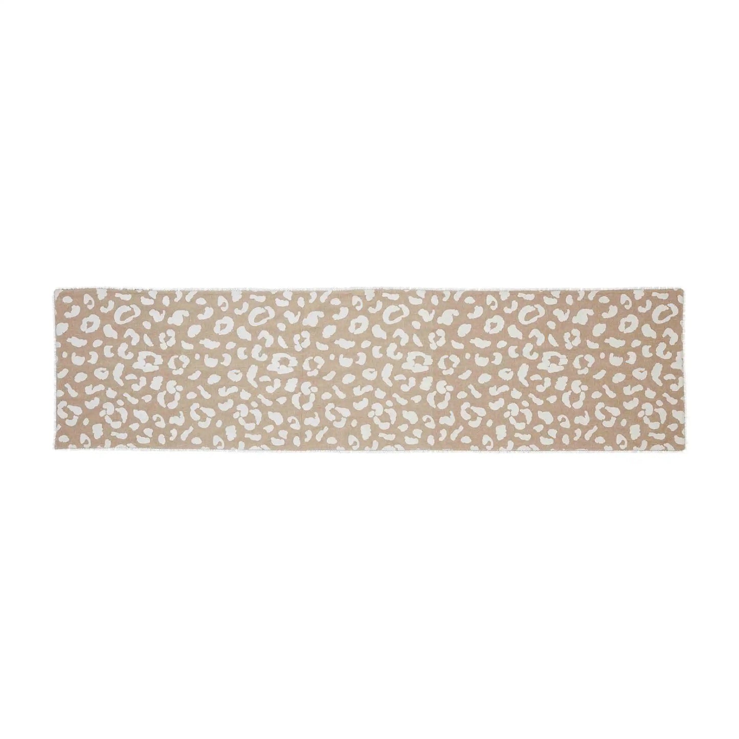 Animal Print Pom Table Runner