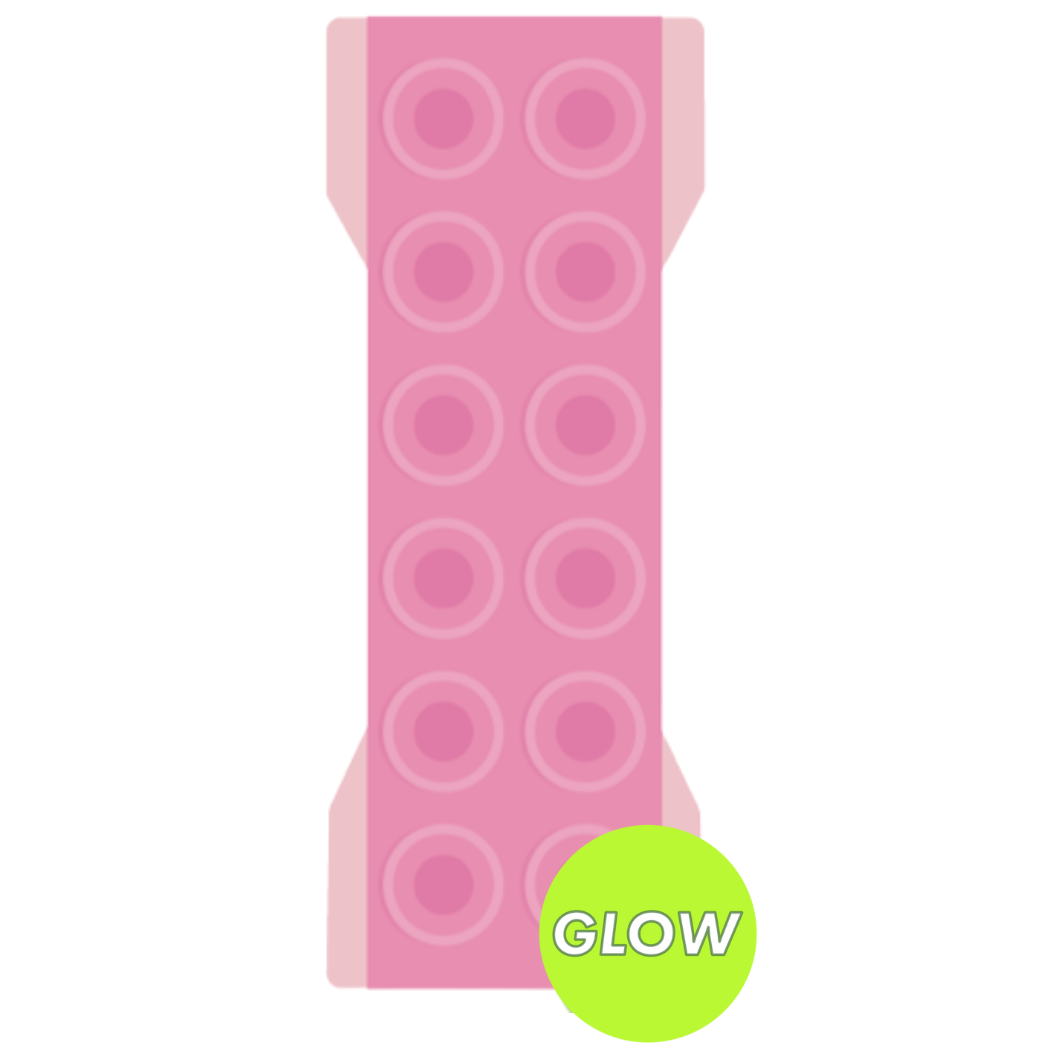 LoveHandle PRO- Bubblegum Pink Glow Suction