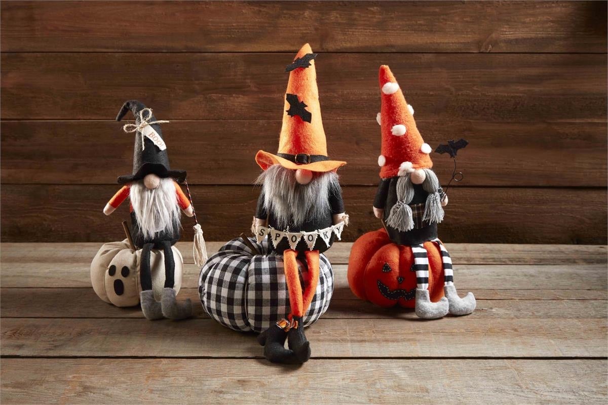 Halloween Pumpkin Gnome