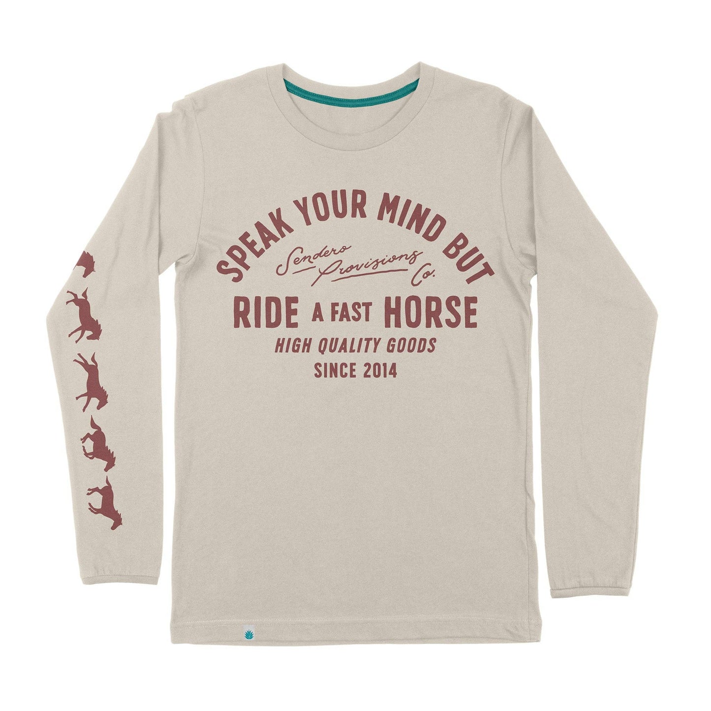 Fast Horse Long Sleeve T-Shirt: Large