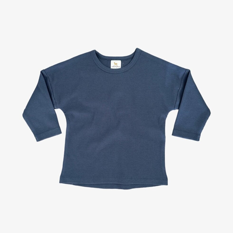 Finley Slouch Tee- Cobalt- Toddler