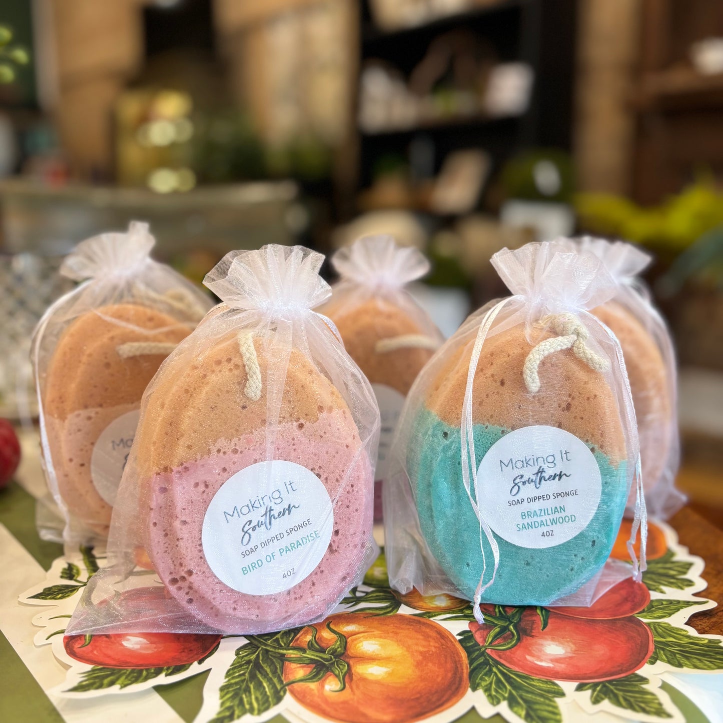 Soap Dipped Sponge, 4 oz.