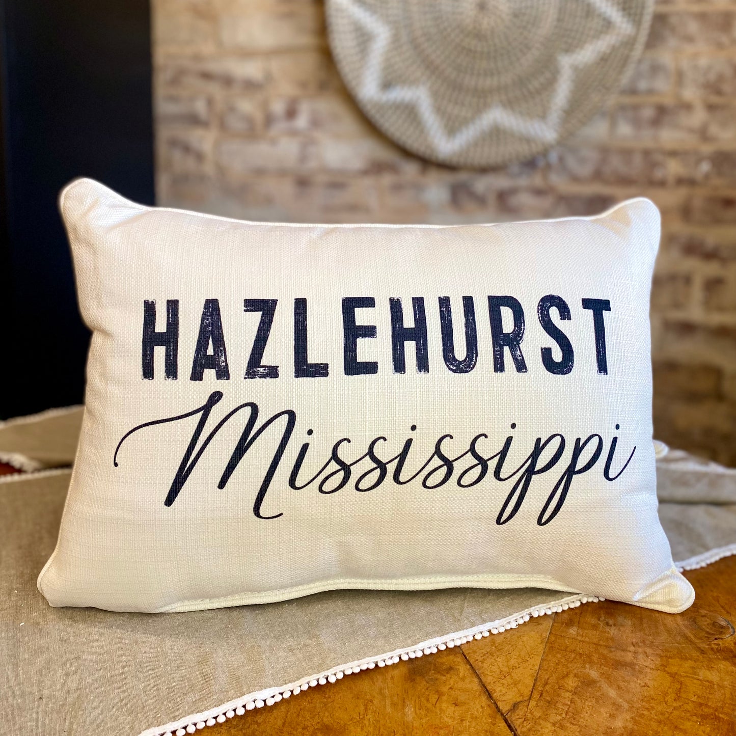 Hazlehurst, MS Pillow