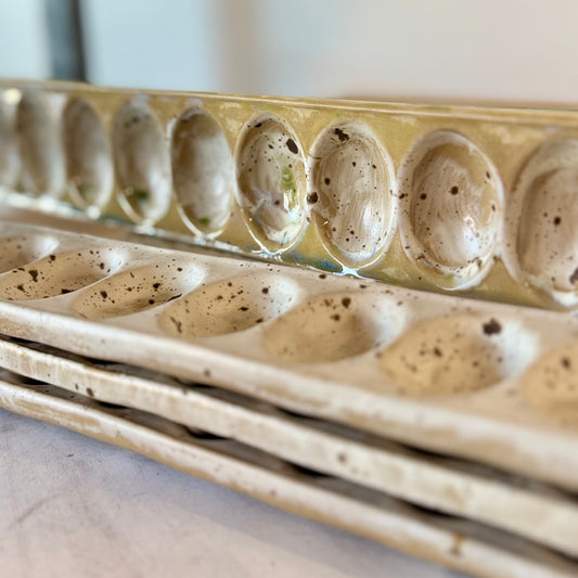 Pottery Egg Tray