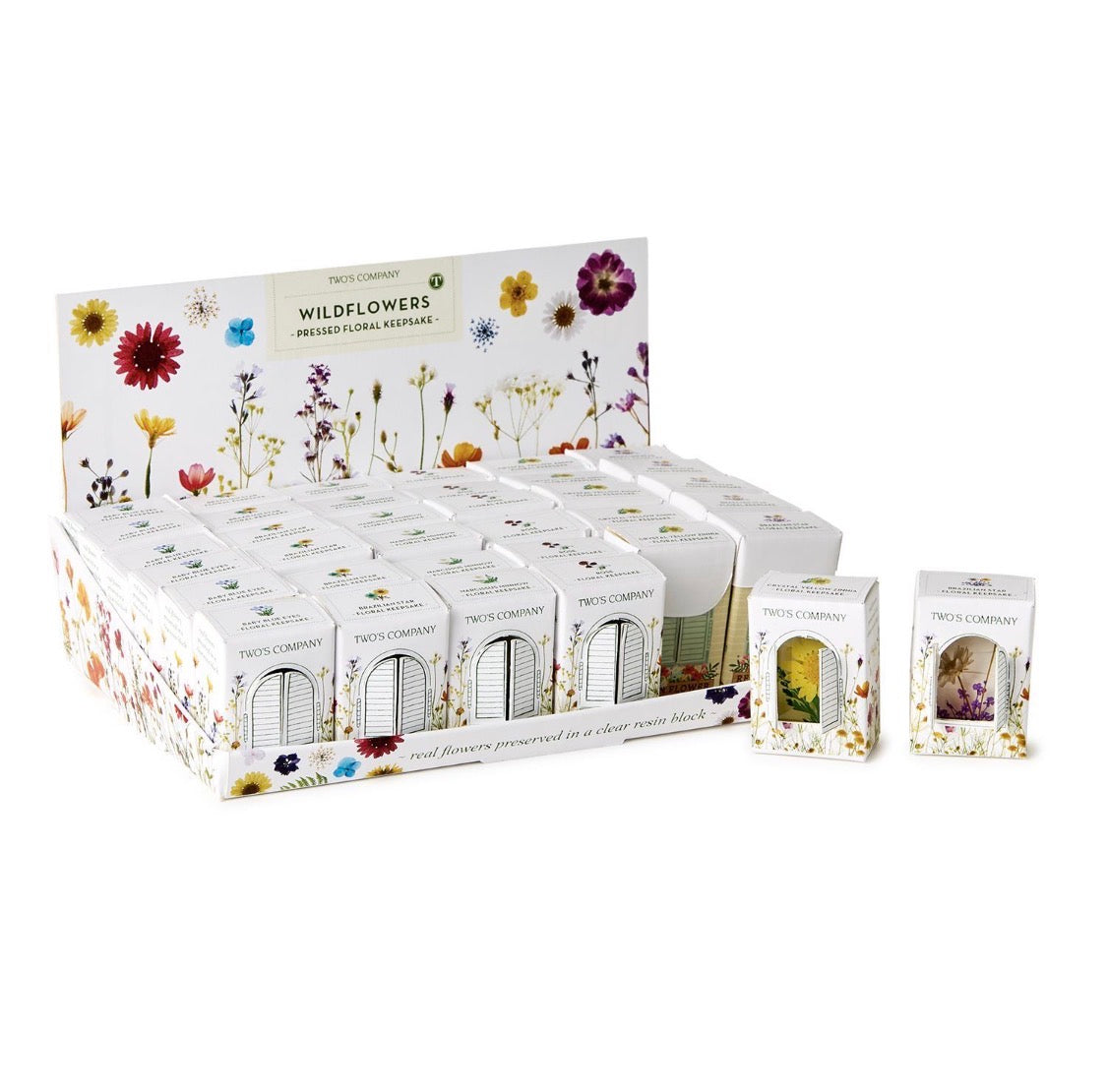 Wildflowers Pressed Floral Keepsake