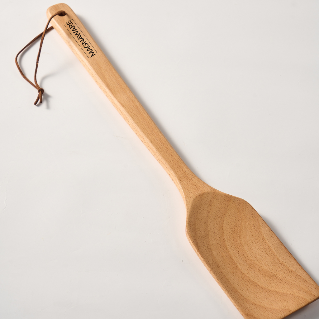 Extra Long Wooden Spatula - 18-inch