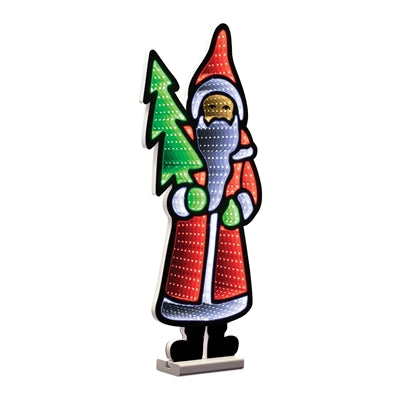 Santa & Tree Infinity Light