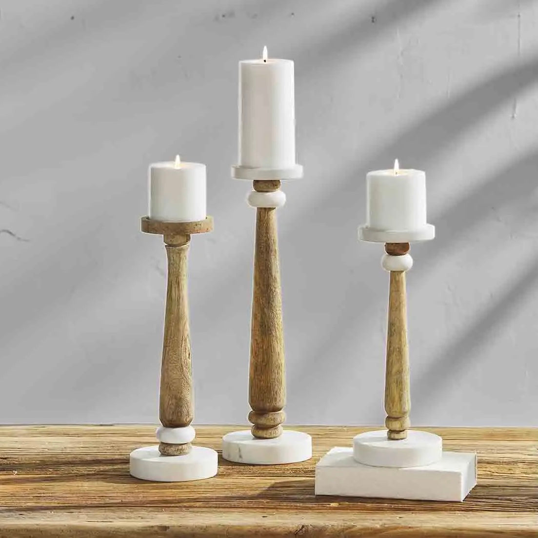 Marble Candlestick