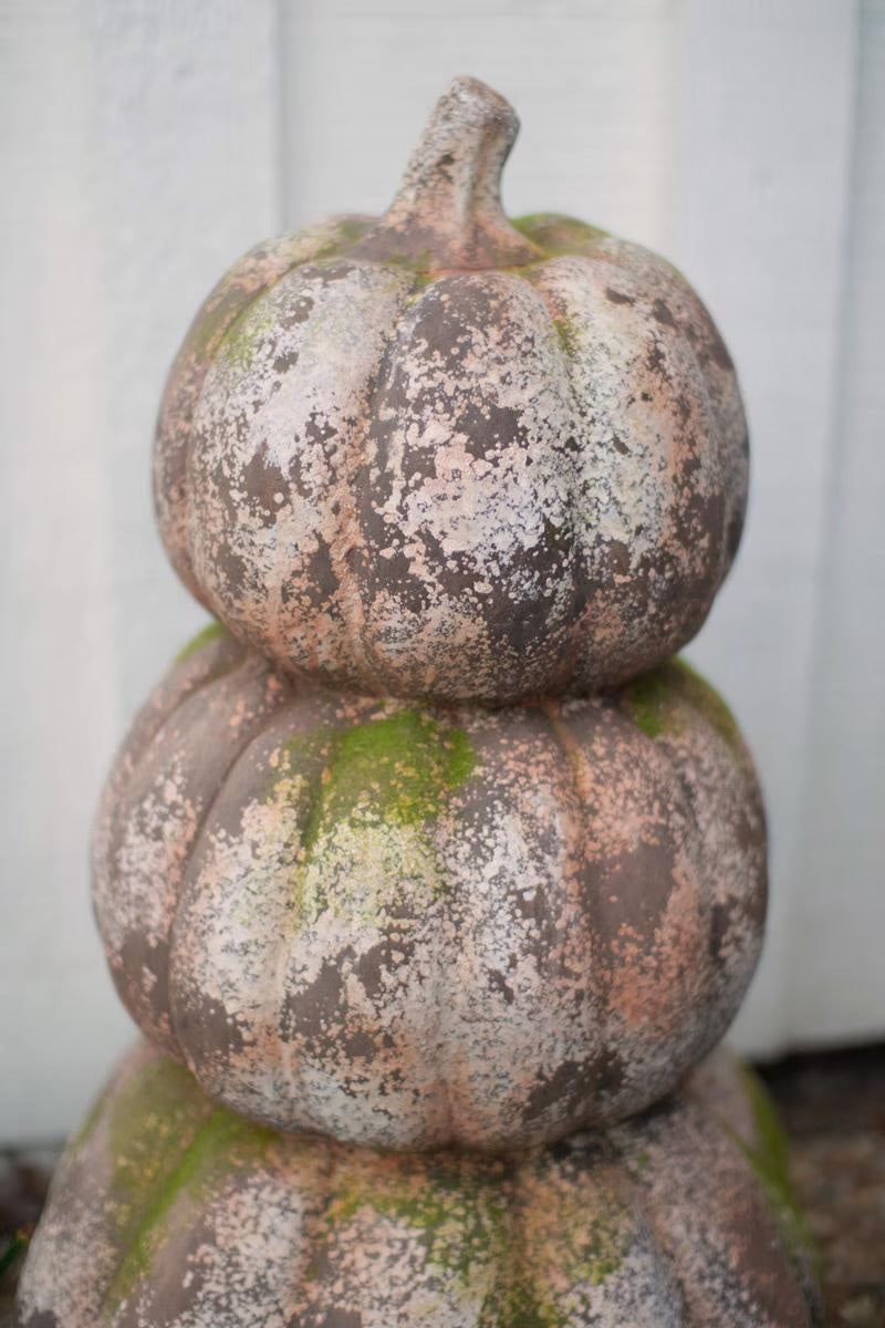 Faux Concrete Pumpkins- LOCAL PICKUP ONLY