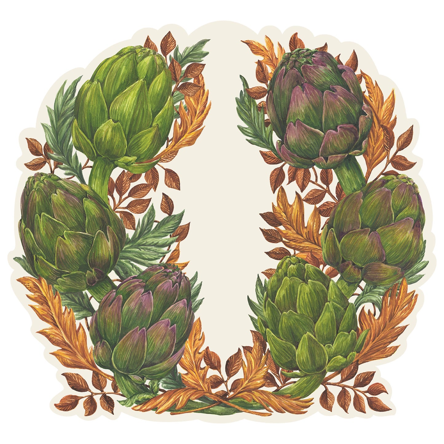 Autumn Artichokes Placemat