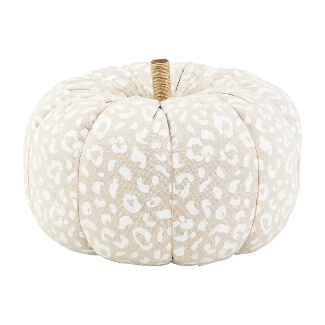 Large Leopard Pumpkin Sitter
