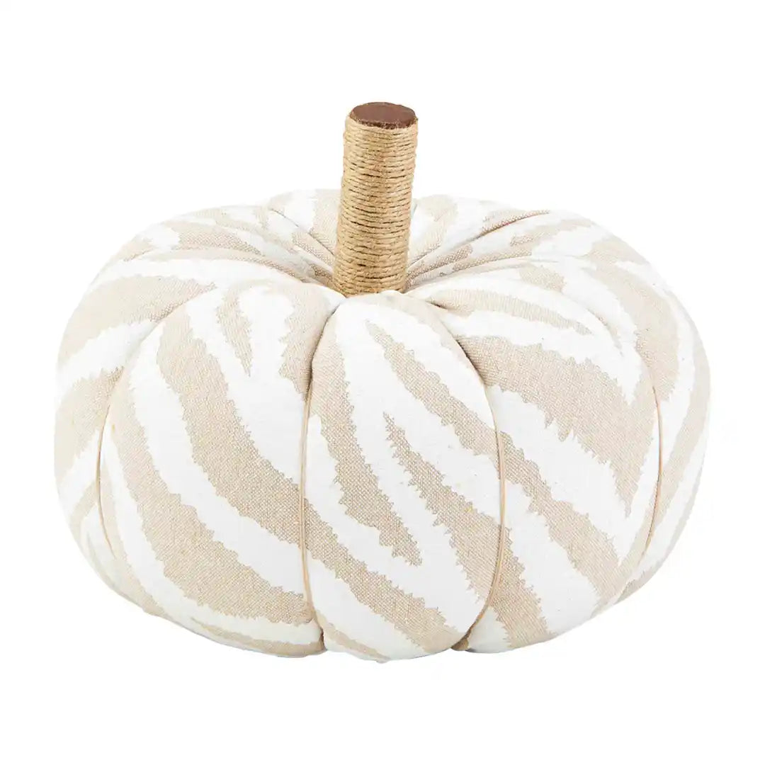 Zebra Pumpkin Sitter
