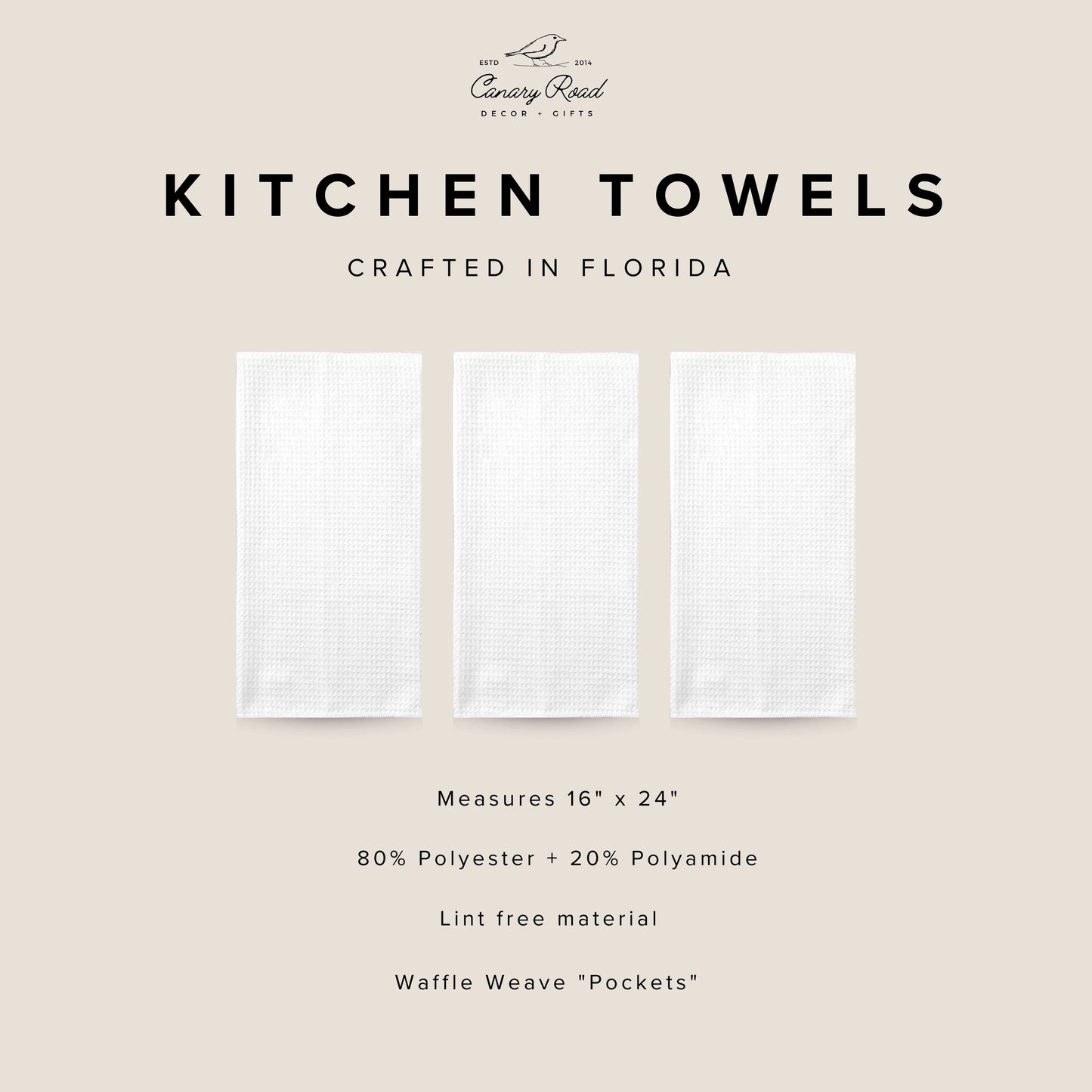 Hydrangea Kitchen Towel