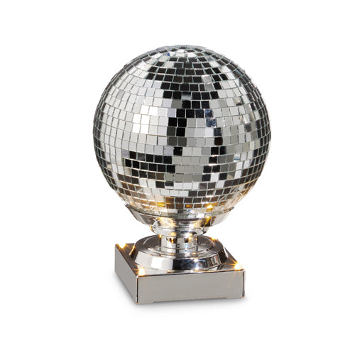 7.75" ANIMATED SPINNING DISCO BALL