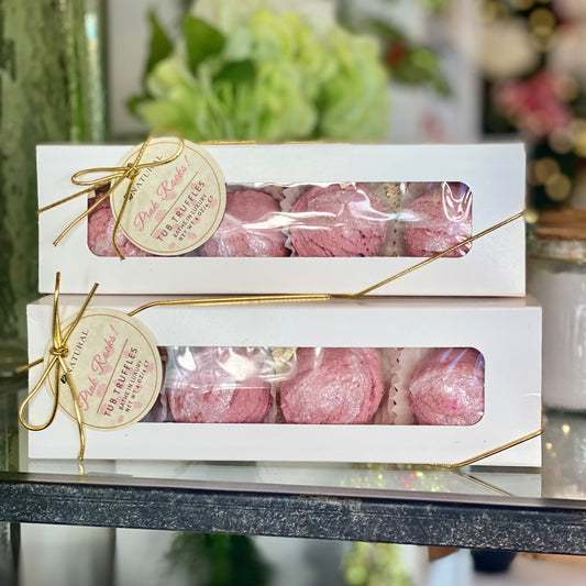 Tub Truffles, 4 ct - Pink Rocks