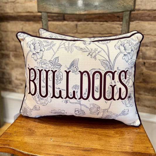 Bulldogs Pillow