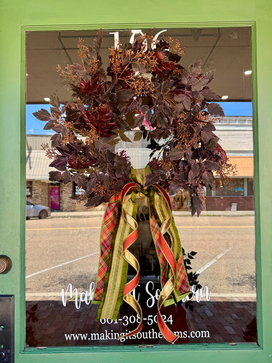 Plaid Tierra Sash
