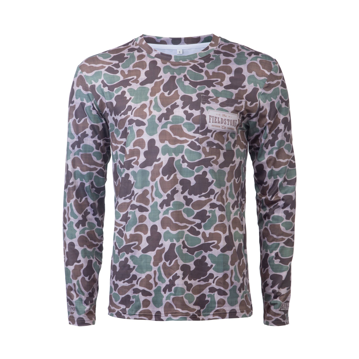 Dry-Fit Pocketed LS Camo Tee- TODDLER