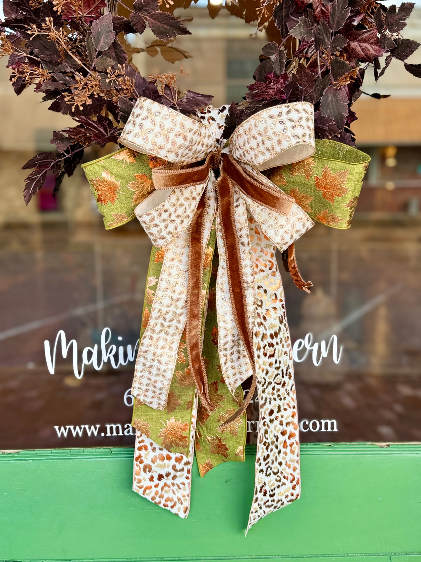 Copper Bow Sash