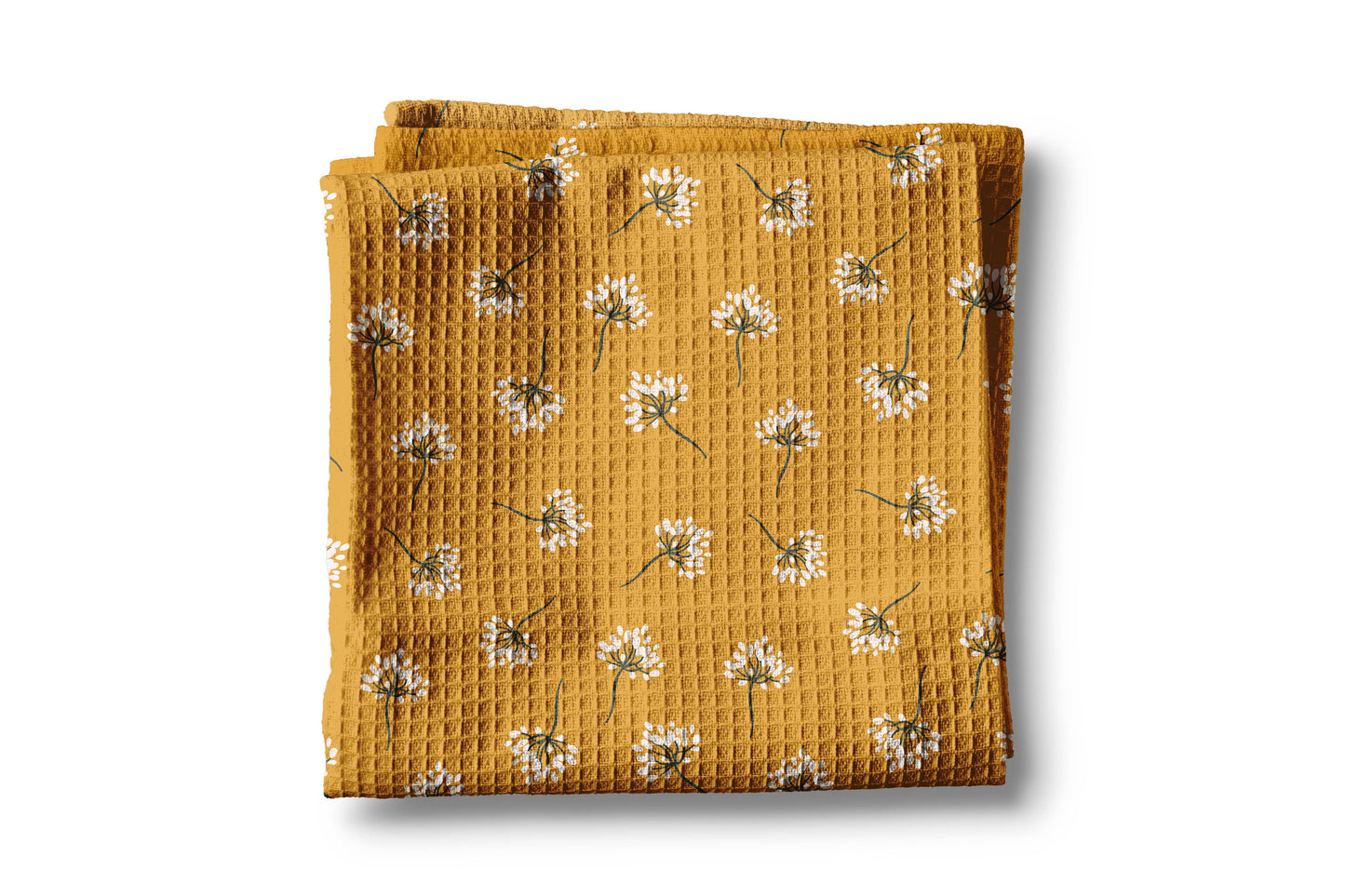Floral Autumn Leaves Kitchen Towel