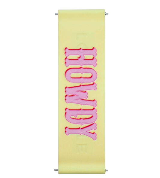 LoveHandle Pro Swappable Strap- Howdy Silicone